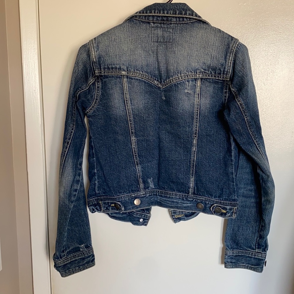 Distressed Denim Jacket